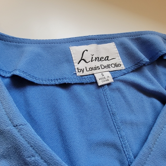 Linea by Louis Dell'Olio Peblem 3/4 Sleeve Shirt - Picture 5 of 5